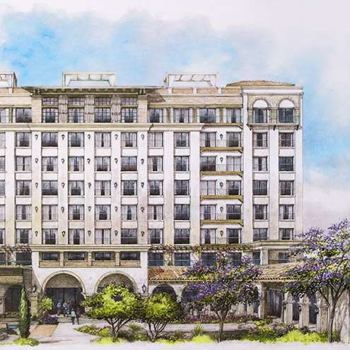 Lucerna Tower Hotel Ενσενάντα Εξωτερικό φωτογραφία